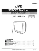 Предварительный просмотр 1 страницы JVC AV-25TS1EN Service Manual