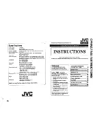 Предварительный просмотр 5 страницы JVC AV-25TS1EN Service Manual