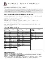 Preview for 10 page of JVC AV 27020 User Manual