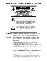 Предварительный просмотр 2 страницы JVC AV 27260 User Manual