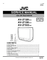 JVC AV 27330 Service Manual preview