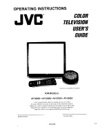 Предварительный просмотр 1 страницы JVC AV-27850 User Manual