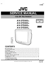 Предварительный просмотр 2 страницы JVC AV-27D203/R Service Manual