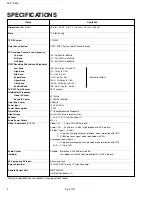 Preview for 2 page of JVC AV 27D502 Service Manual