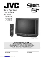 Предварительный просмотр 1 страницы JVC AV-27D800 User Manual