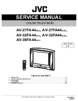 Предварительный просмотр 46 страницы JVC AV-27FA44/ASA Service Manual