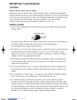 Preview for 3 page of JVC AV-27GFH User Manual