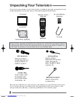 Preview for 8 page of JVC AV-27GFH User Manual