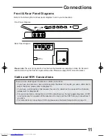 Preview for 11 page of JVC AV-27GFH User Manual