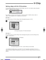 Preview for 21 page of JVC AV-27GFH User Manual