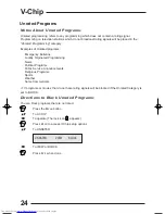 Preview for 24 page of JVC AV-27GFH User Manual