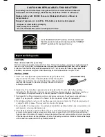 Preview for 3 page of JVC AV-27WF36 User Manual