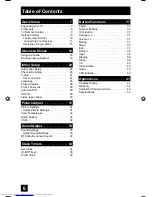 Preview for 6 page of JVC AV-27WF36 User Manual