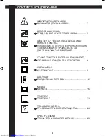 Preview for 3 page of JVC AV-28BD5EE Instructions Manual