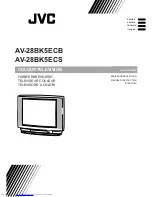 JVC AV-28BK5ECB Instructions Manual preview