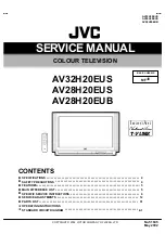 Предварительный просмотр 1 страницы JVC AV-28H20 Service Manual