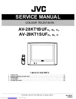 JVC AV-28KT1BUF Service Manual preview