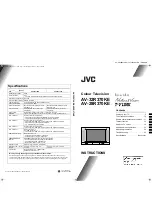 JVC AV-28R370 Instructions Manual предпросмотр