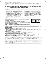 Предварительный просмотр 2 страницы JVC AV-28R370 Instructions Manual