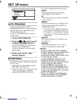 Preview for 27 page of JVC AV-28T5BK Instructions Manual