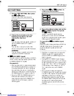 Preview for 33 page of JVC AV-28T5BK Instructions Manual