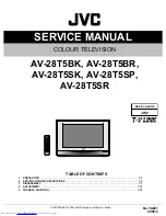 Предварительный просмотр 7 страницы JVC AV-28T5BK Service Manual