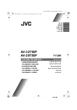 JVC AV-28T5SP Instructions Manual предпросмотр