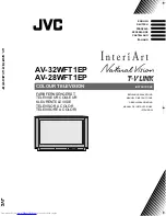 Preview for 1 page of JVC AV-28WFT1 Instructions Manual