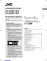 Preview for 110 page of JVC AV-28WFT1 Instructions Manual