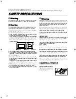 Предварительный просмотр 2 страницы JVC AV-28WFT1EK Instructions Manual