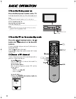 Предварительный просмотр 8 страницы JVC AV-28WFT1EK Instructions Manual