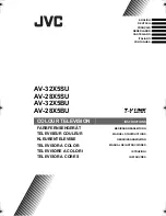 Preview for 1 page of JVC AV-28X5BU Instructions Manual