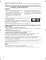 Preview for 3 page of JVC AV-28X5BU Instructions Manual