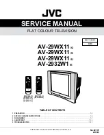 JVC AV-2932W1 Service Manual preview