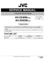 Предварительный просмотр 49 страницы JVC AV-2954WE Service Manual