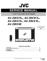 Preview for 1 page of JVC AV-2955VE Service Manual