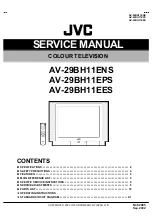 JVC AV-29BH11EES Service Manual preview