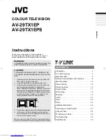 Предварительный просмотр 2 страницы JVC AV-29TX1EP, AV-29TX1EPS Instructions Manual