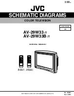 JVC AV-29W33/T Schematic Diagrams предпросмотр