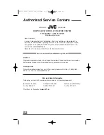 Preview for 52 page of JVC AV 32320 User Manual