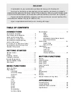 Preview for 4 page of JVC AV-32920 User Manual