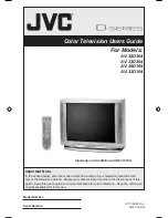 JVC AV 32D104 User Manual preview