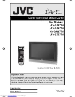 Preview for 1 page of JVC AV-32S776, AV-32S766, AV-30W776, AV-27S776 User Manual