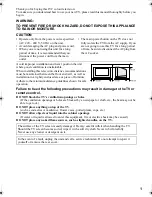 Preview for 3 page of JVC AV-32T4 Instructions Manual