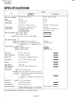 Предварительный просмотр 2 страницы JVC AV-32WL1EI Service Manual