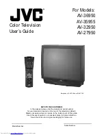 JVC AV-35955 User Manual preview