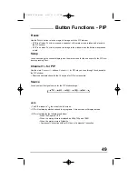 Preview for 49 page of JVC AV-36P902 User Manual