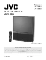 Preview for 1 page of JVC AV 60D501 User Manual