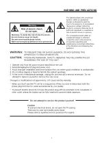 Preview for 3 page of JVC AV-H323115A User Manual