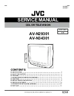 JVC AV-N29301 Service Manual предпросмотр